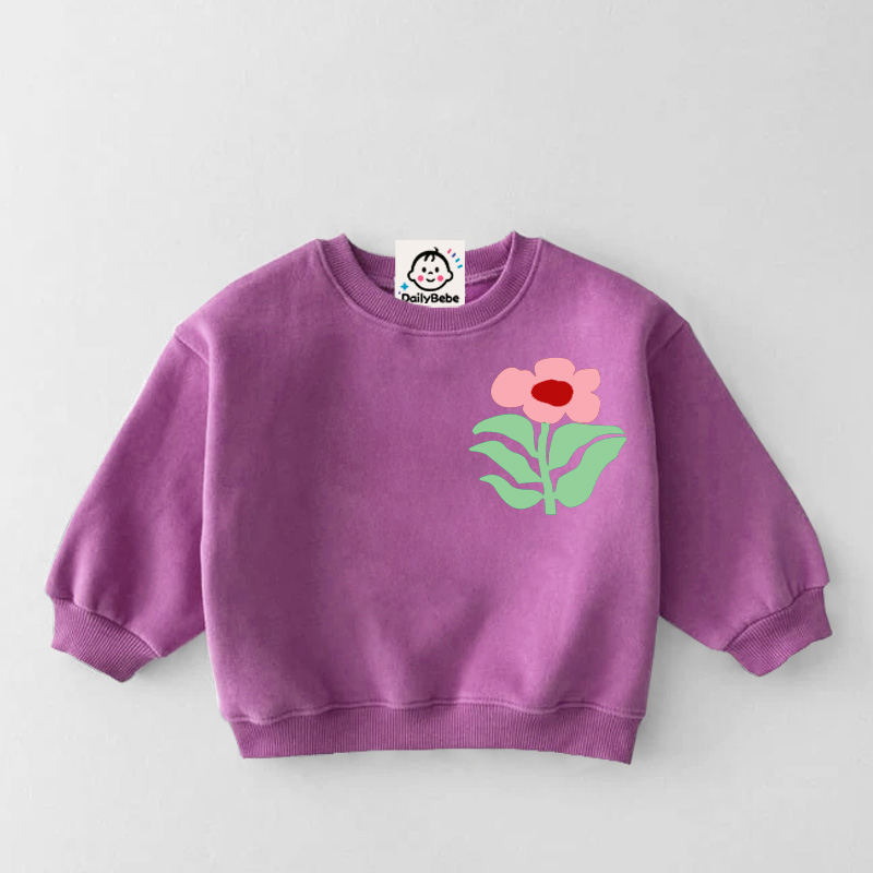Baby & Kids Flower Sweatshirt