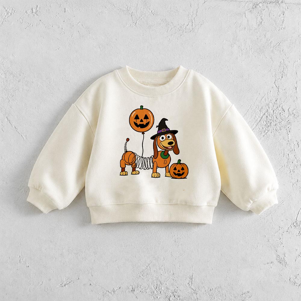 Baby & Kids Spooky Pup Pattern Sweatshirt