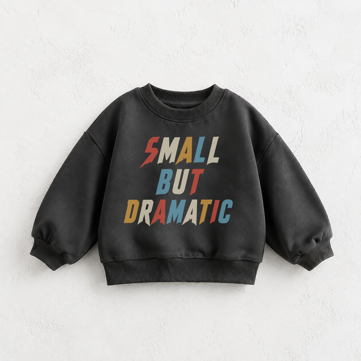 SMALL BUT DRAMATIC Baby & Kids Ghost Pattern Sweatshirt