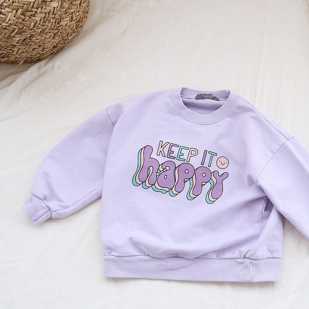 KEEP IT HAPPY Toddler Slogan T-shirt