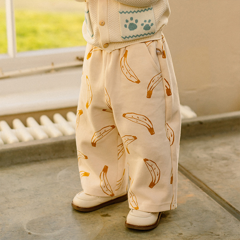 Baby & Kids Banana Print Pants