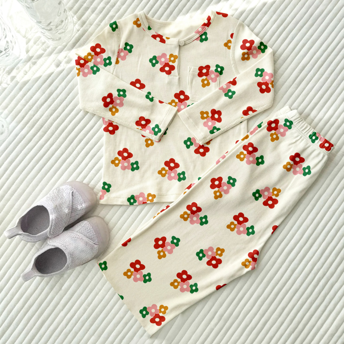 Baby Toddler Florals Loungewear Sets