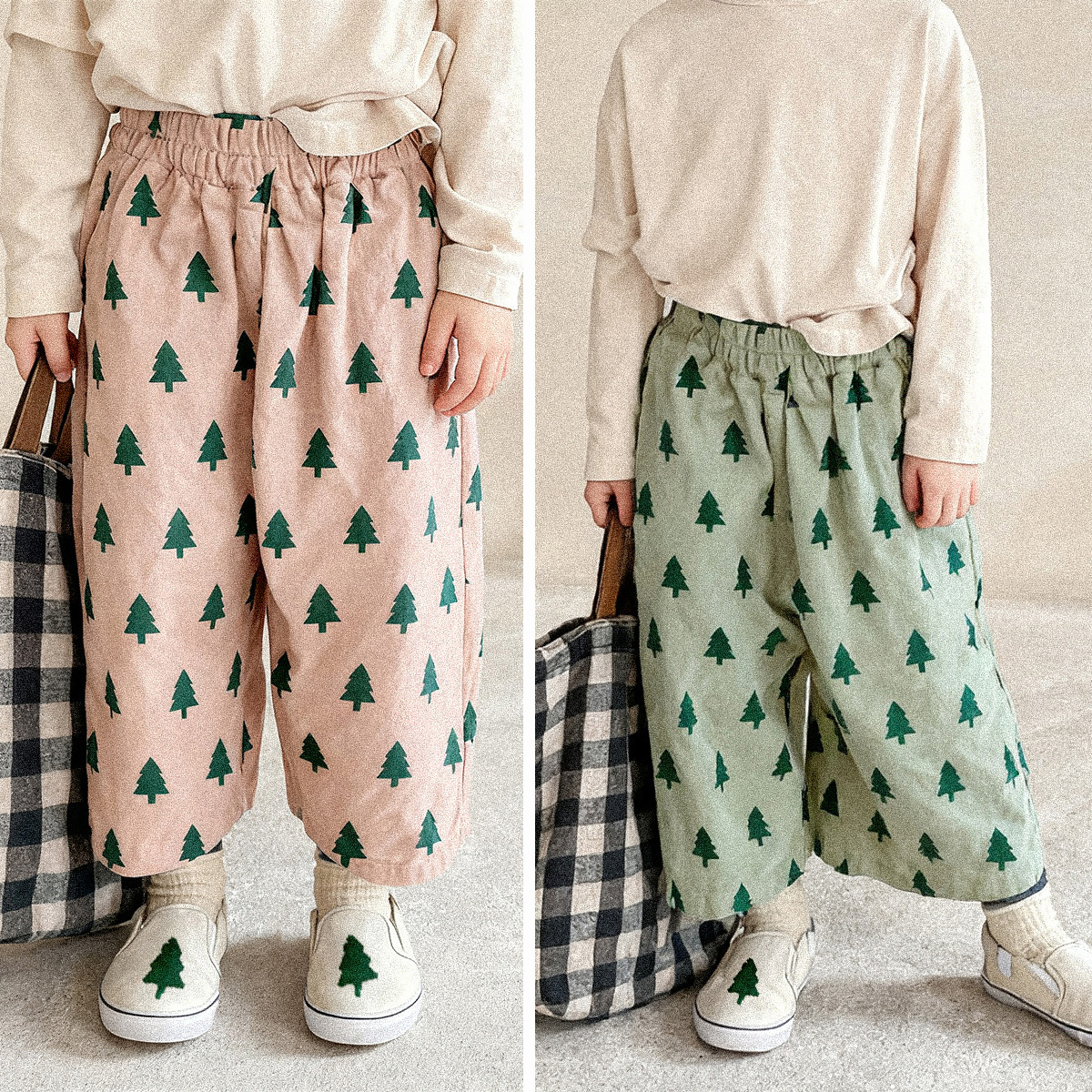 Kid Baby Tree Casual Pants