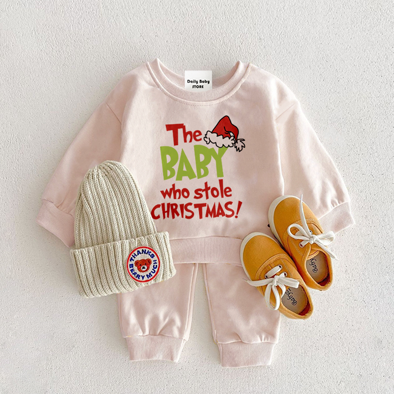 THE BABY WHO STOLE CHRISTMAS!  Baby 2-Piece Set
