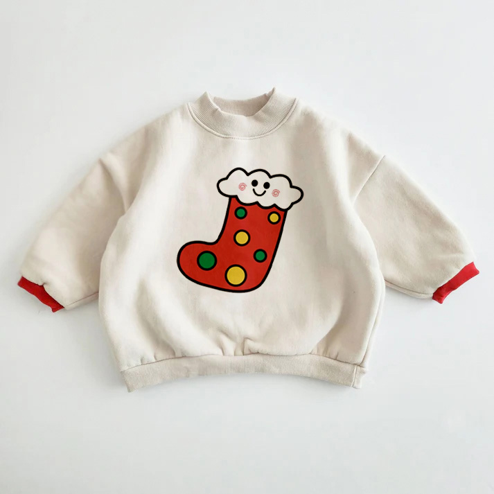 Baby Toddler Christmas Stockings Sweatshirt