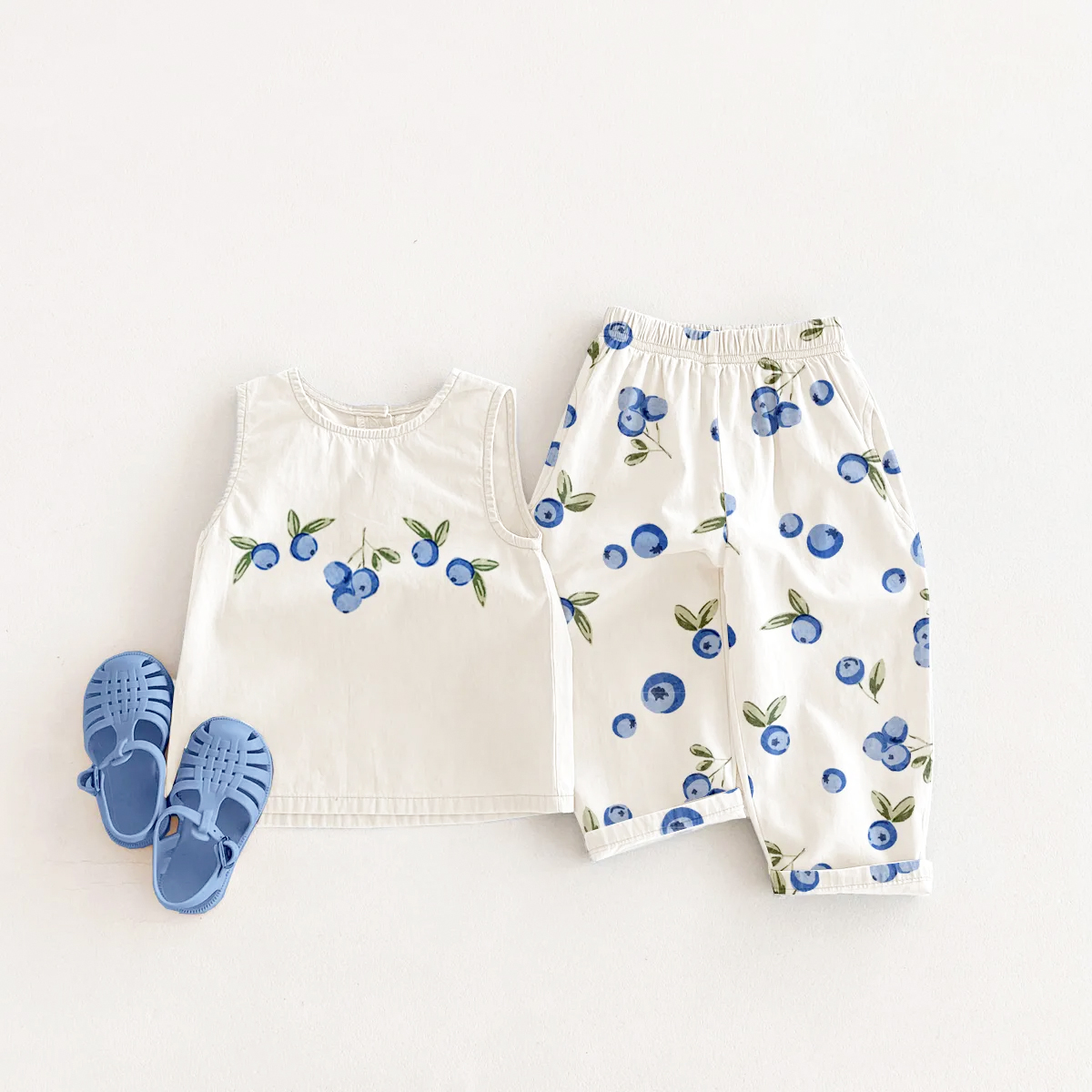 Baby Toddler 2-Piece Blueberry Set