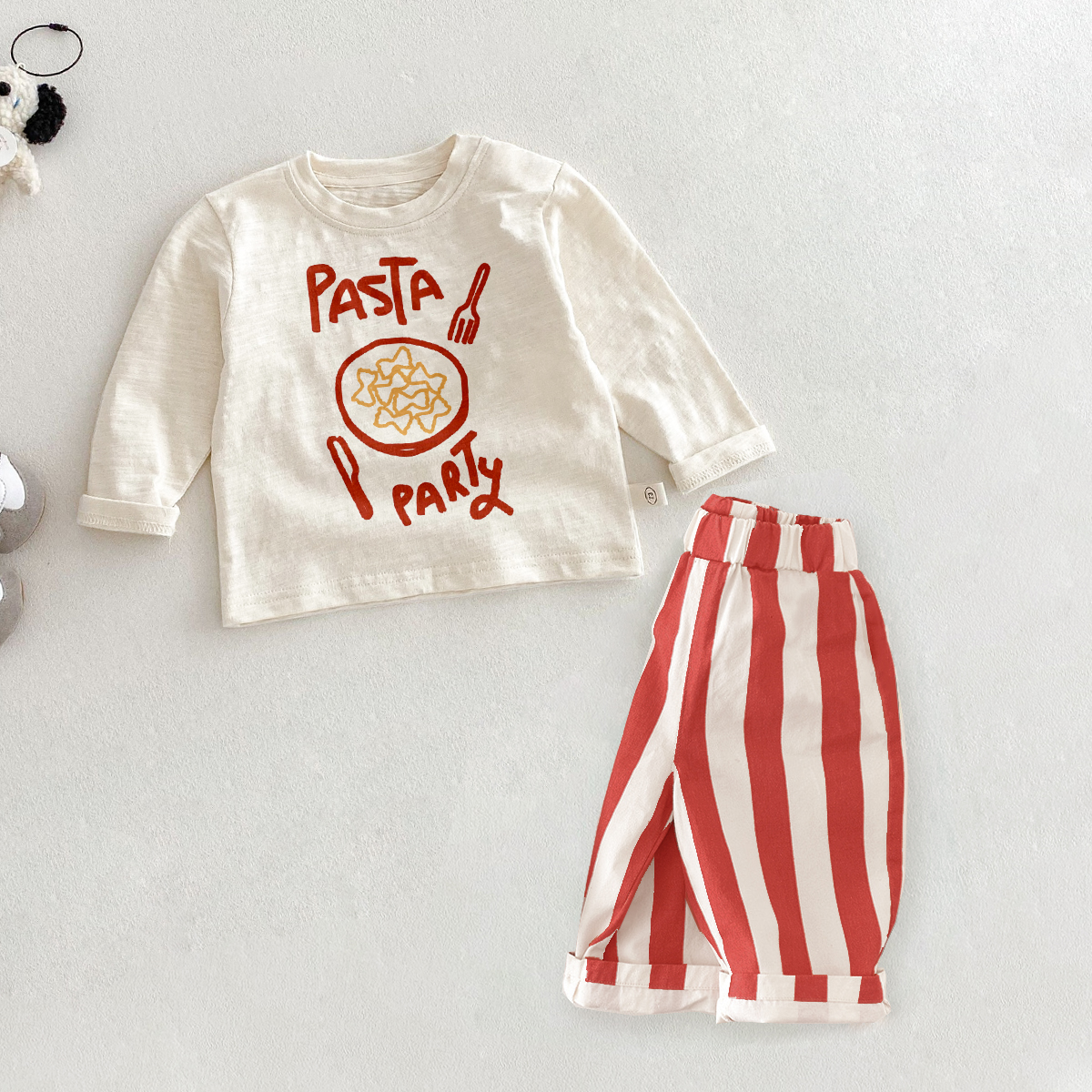 PASTA PARTY Baby Toddler Pasta 2 Piece Set