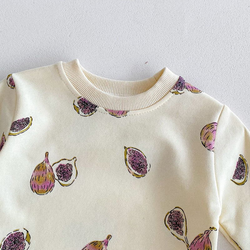 Baby 2-Piece Fig Sweatsuit Set