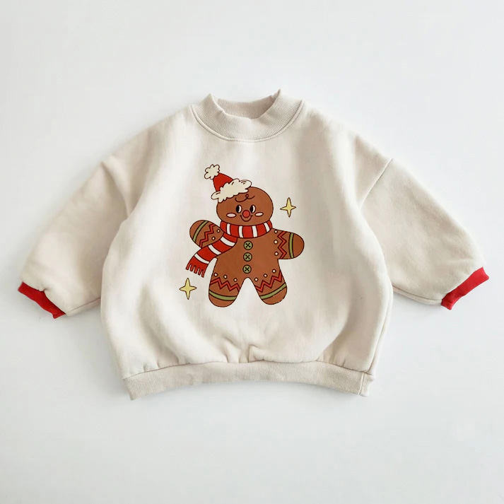 Baby Toddler Gingerbread Man Sweatshirt