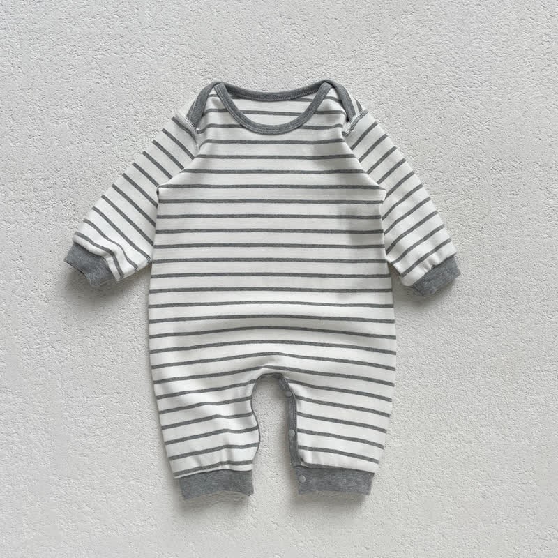 Baby Striped Casual Comfort Romper