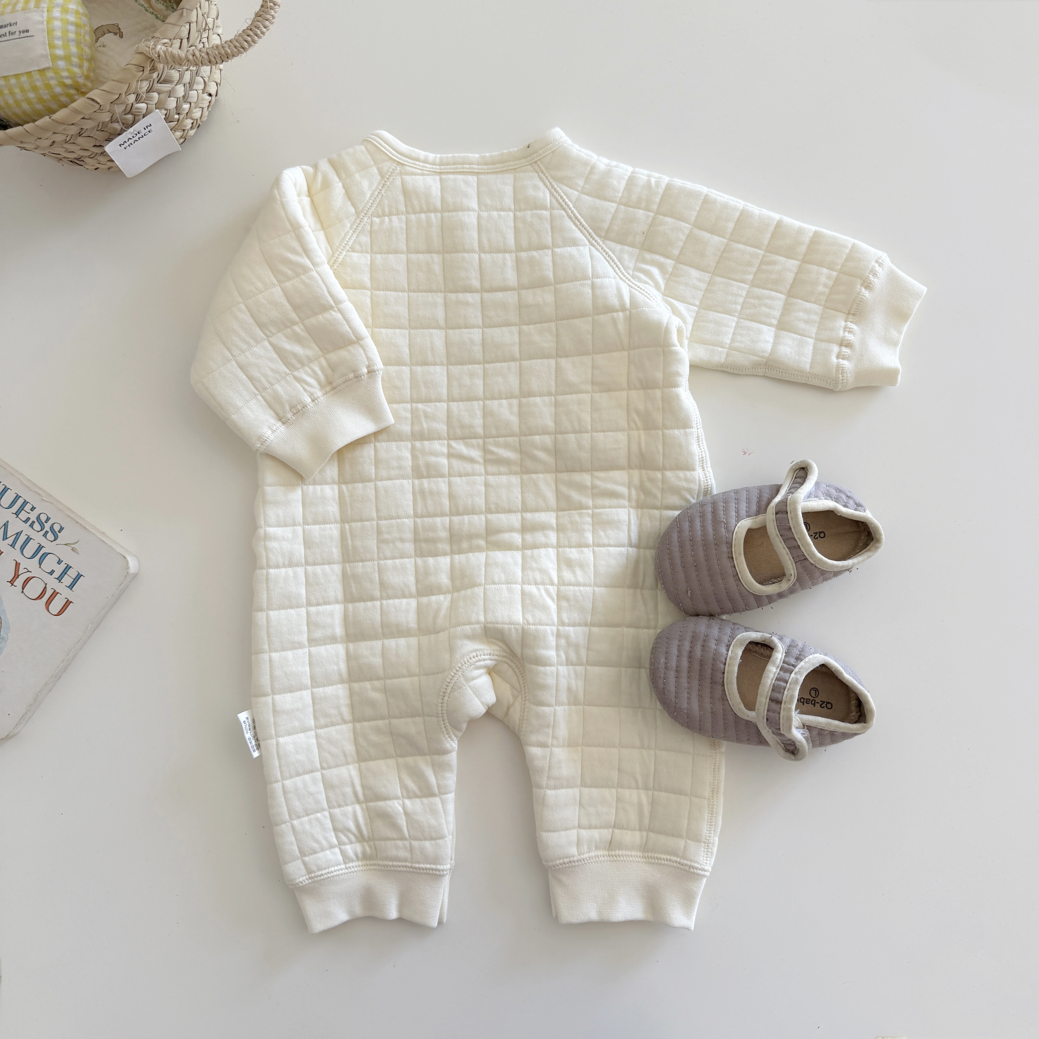 Baby Warm Bear Print Romper