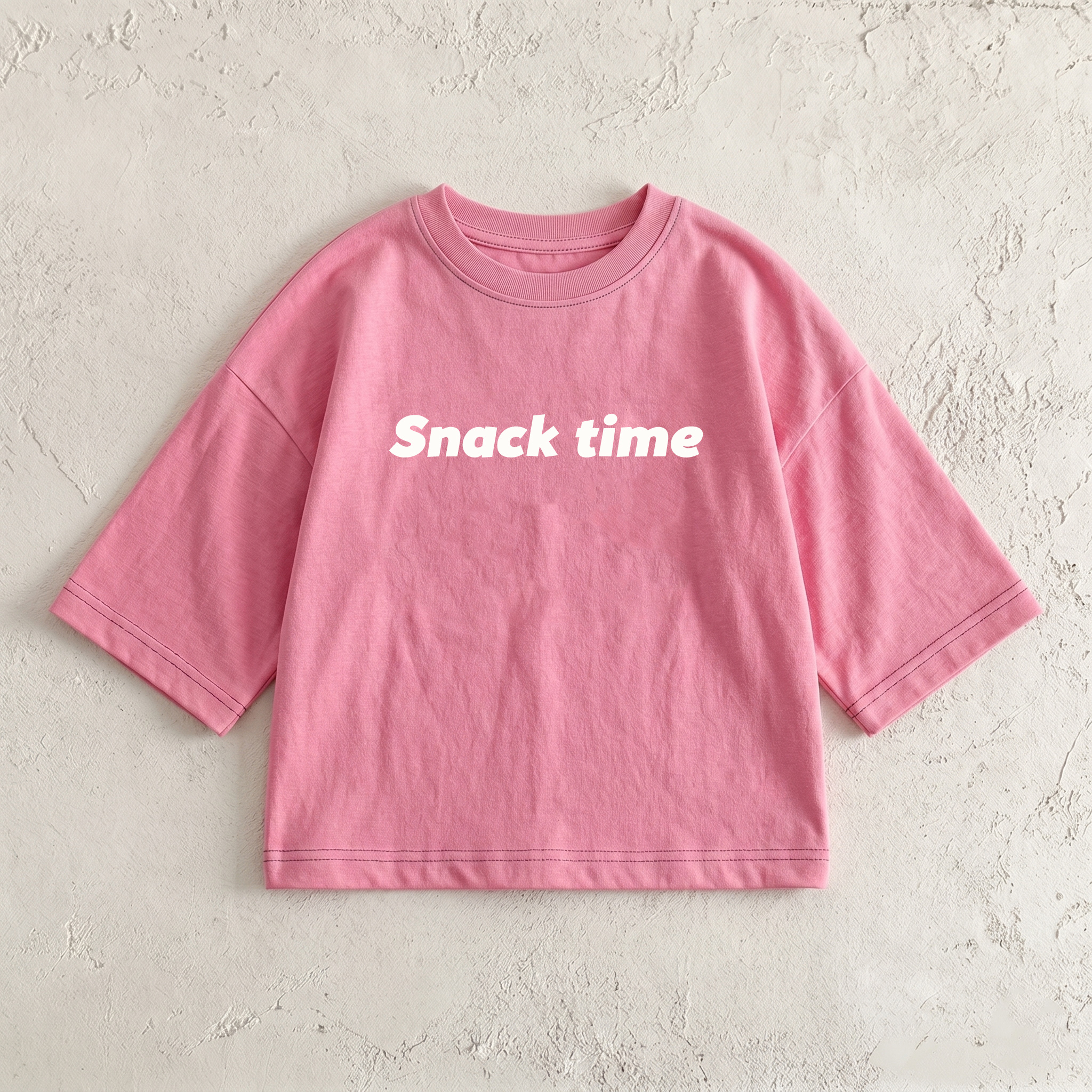 SNACK TIME Baby & Kids Afternoon Tea Front & Back T-Shirt (6M-12Y)