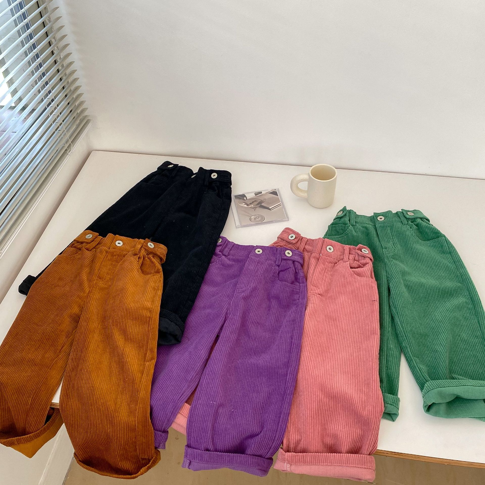 Toddler Cord Loose Pants