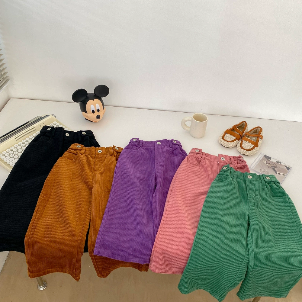 Toddler Cord Loose Pants