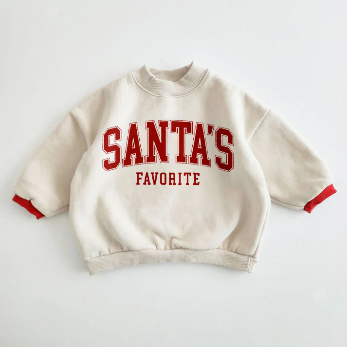 SANTA'S FAVORITE Baby Toddler Sweatshirt