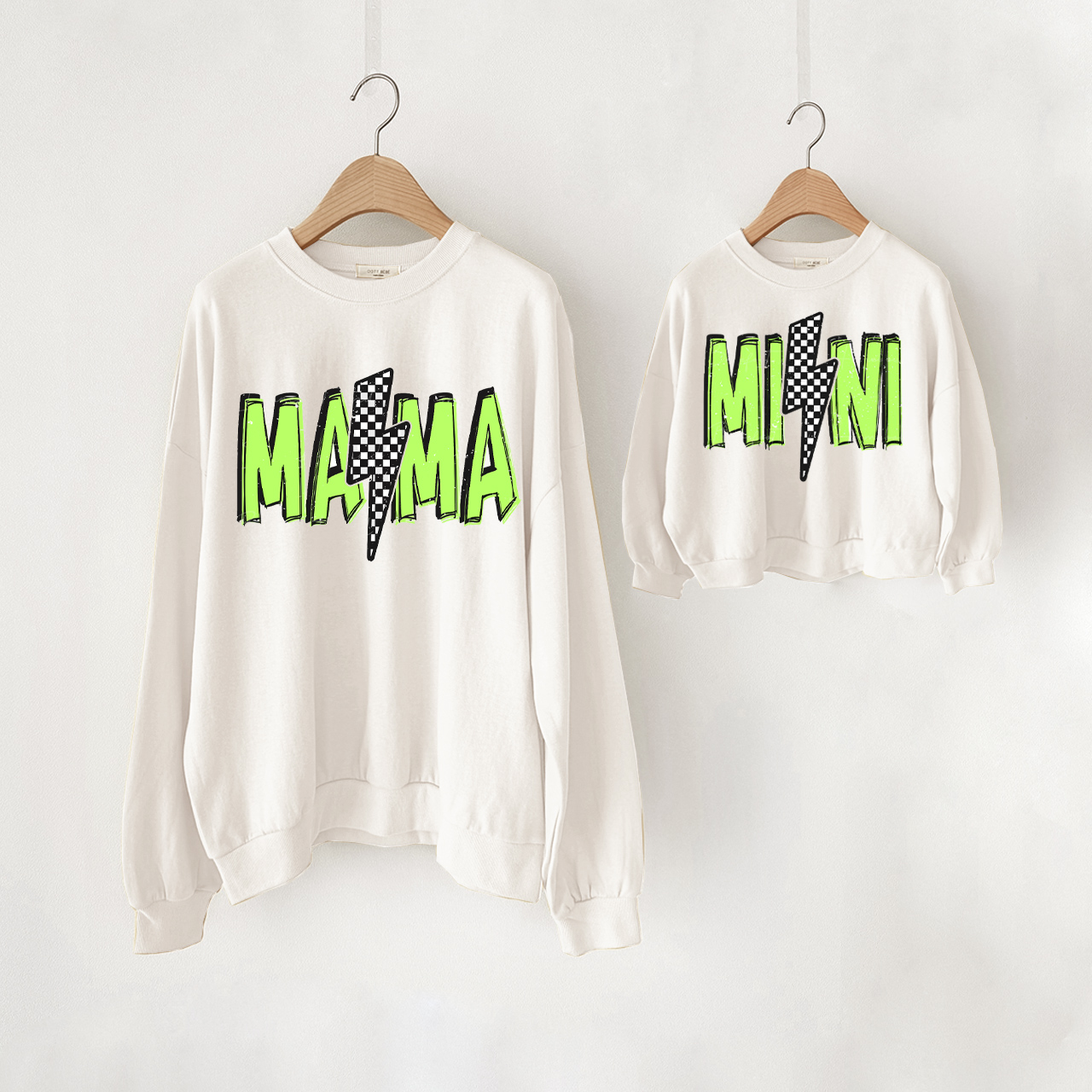 MAMA/MINI Mama and Me Lightning Sweatshirt