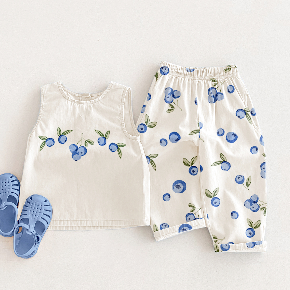 Baby Toddler 2-Piece Blueberry Set