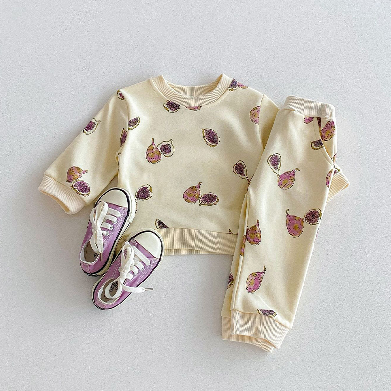 Baby 2-Piece Fig Sweatsuit Set