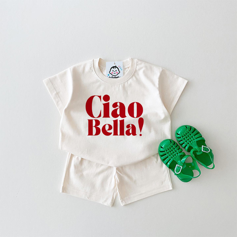 CIAO BELLA ! Baby Adage White Set 
