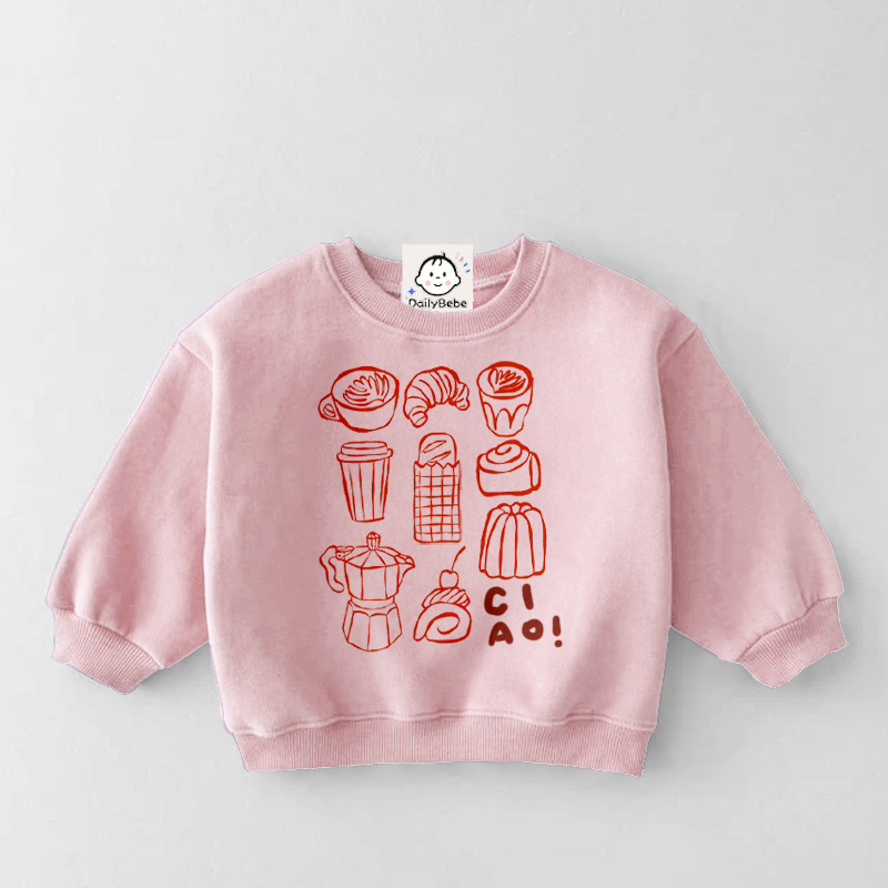 CIAO Baby & Kids Coffee Cake Sweatshirt