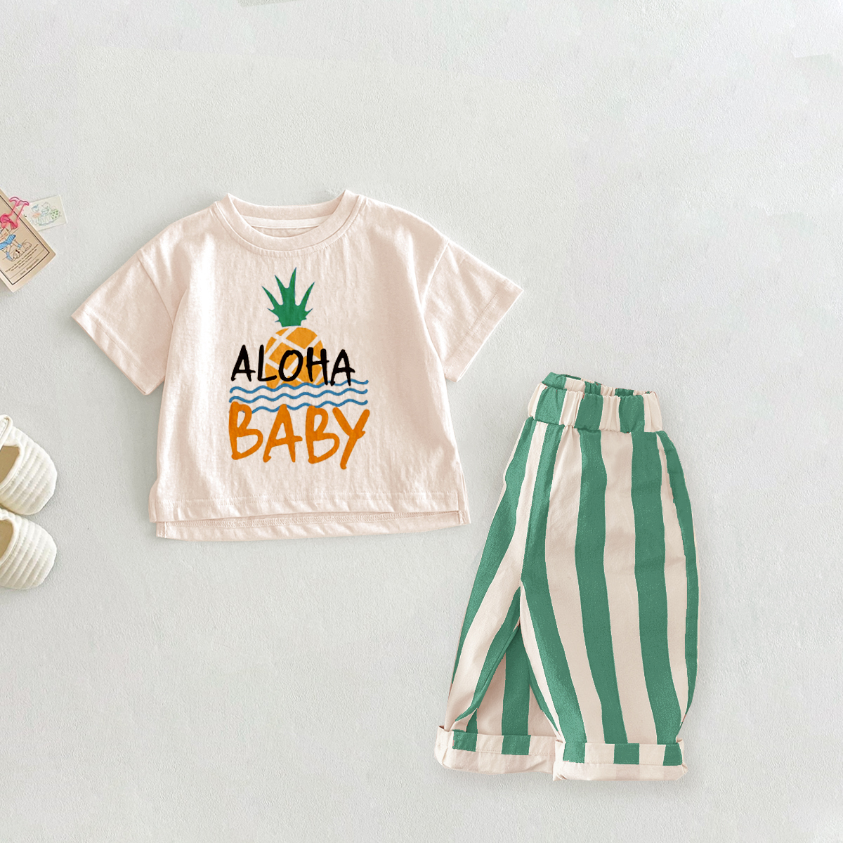 ALOHA Baby 2-Piece Pineapple Set