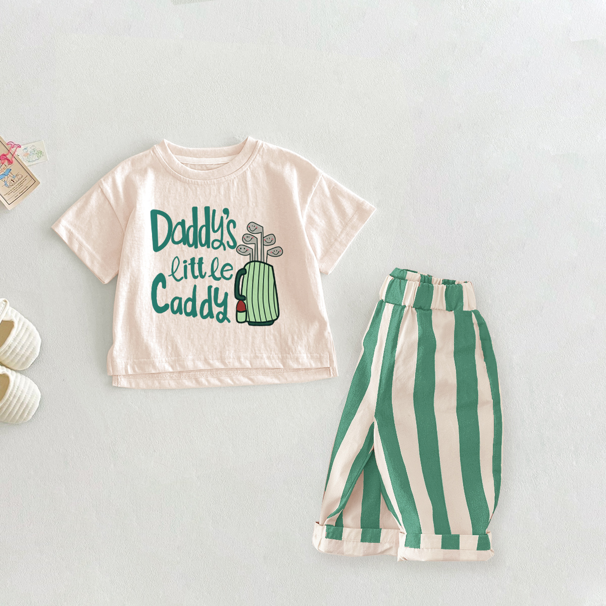 DADDY'S LITTLE CADDY Baby 2-Piece Golf Friends Set