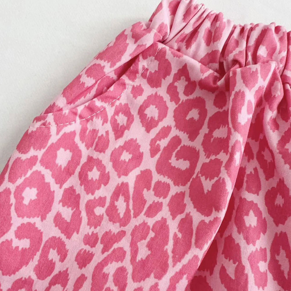 Baby & Kids Leopard Print Casual Pants