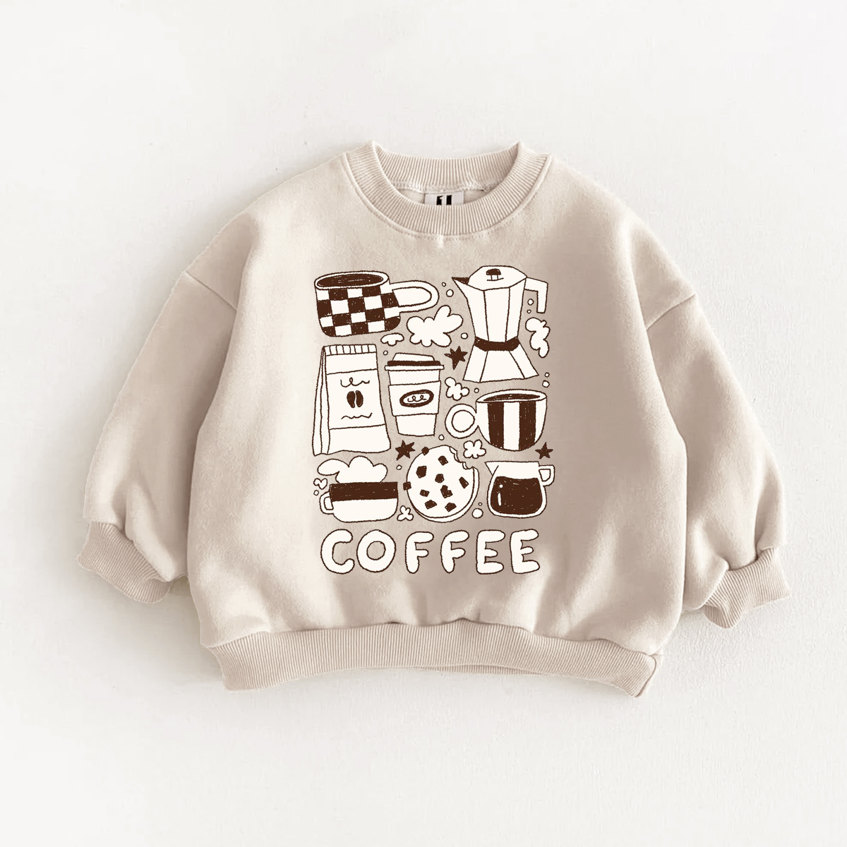 COOFFEE Baby & Kids Pattern Sweatshirt