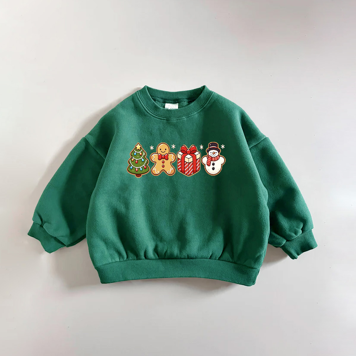 Baby Toddler Christmas Sugar Cookie Snowman Sweatshirt