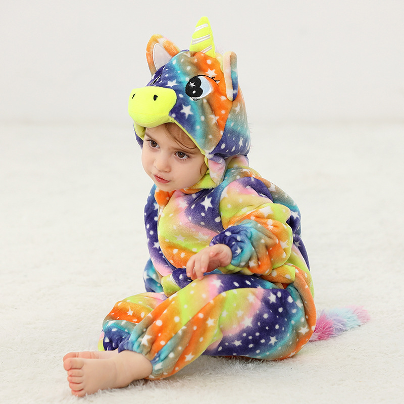 Baby Rainbow Unicorn Romper