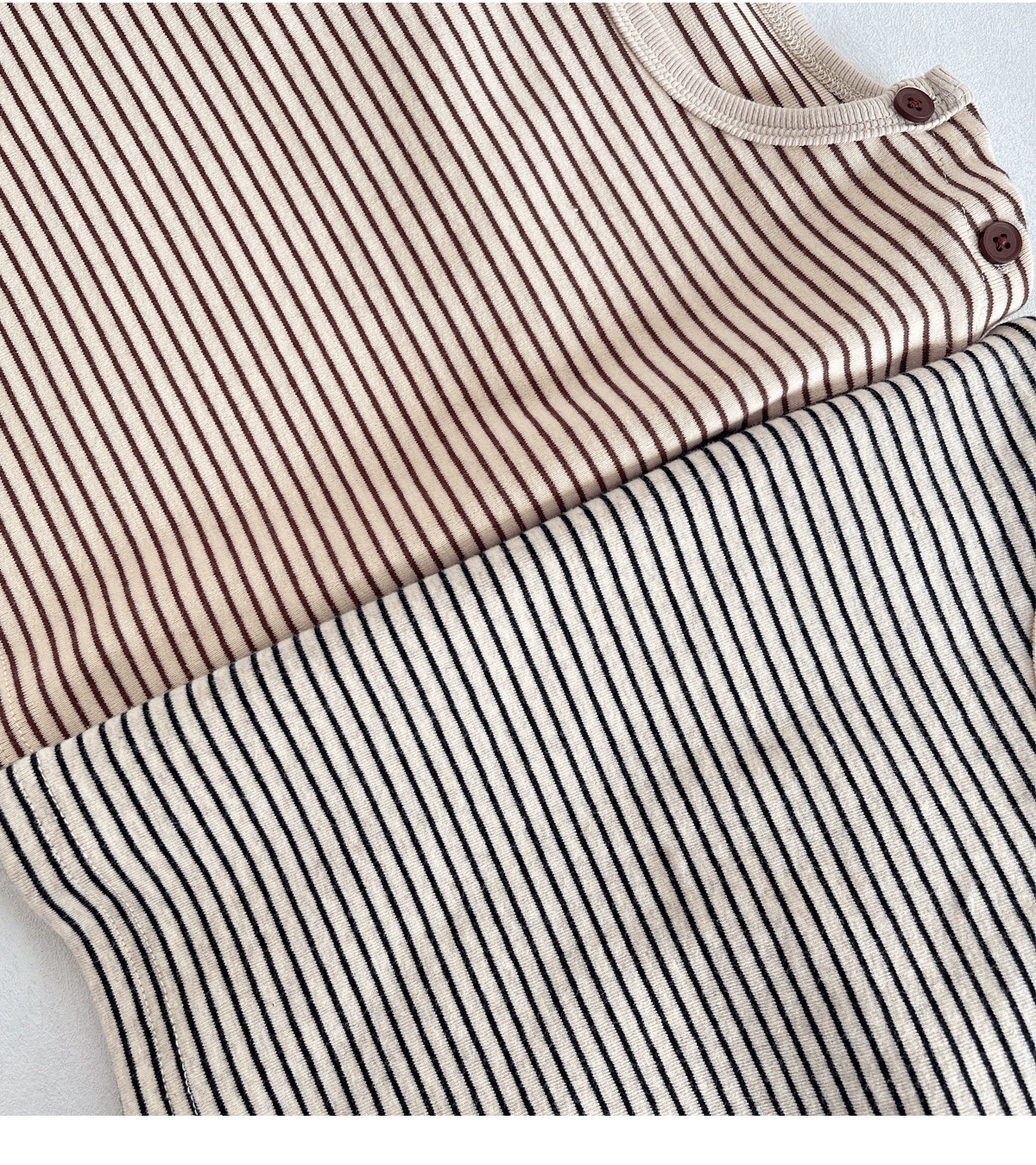 Baby Khaki Stripe T-Shirt