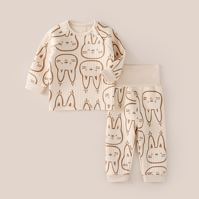 Toddler 2 Piece Rabbit Quilted Set 