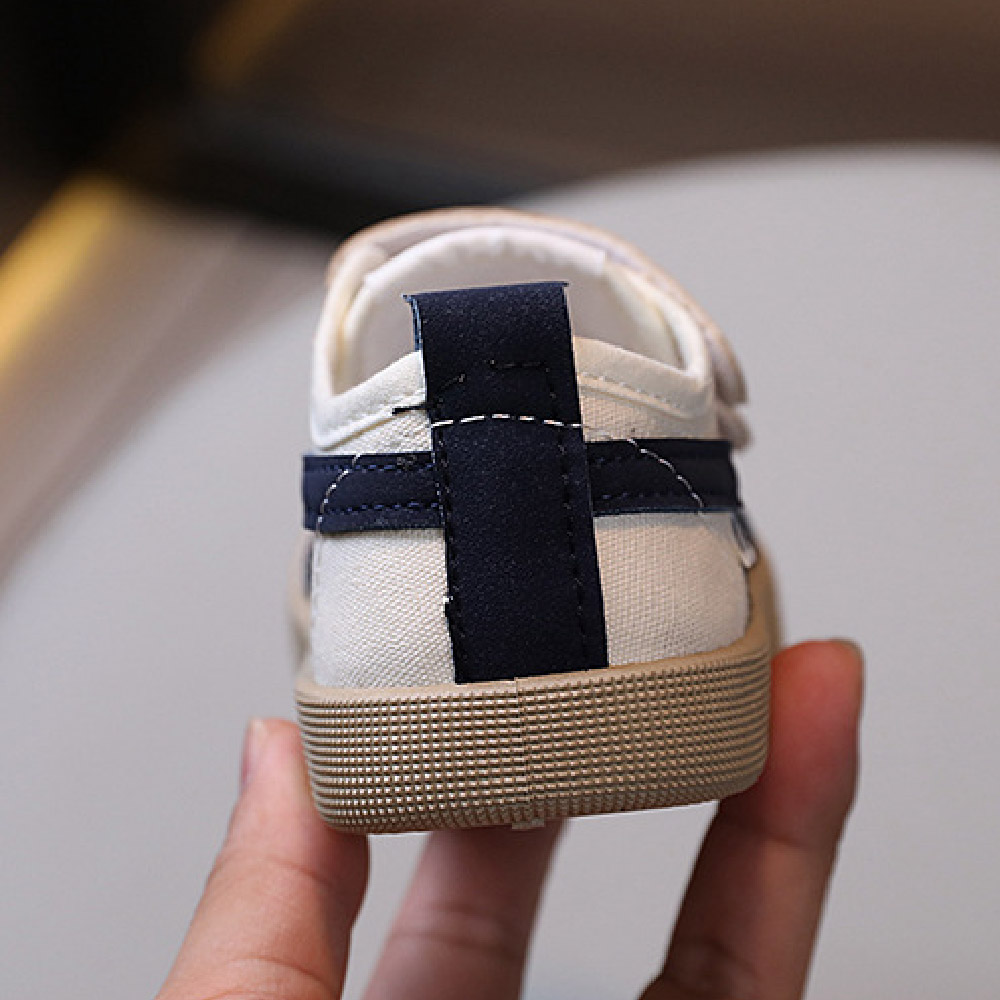 Kids Color Blocking Canvas Shoes