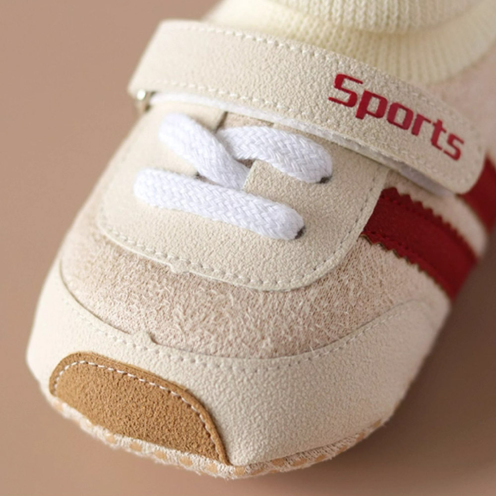 Baby Stripe Color Blocking Socks Shoes