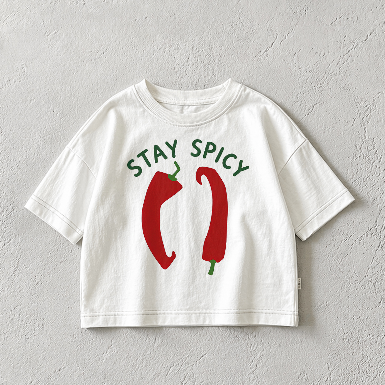 STAY SPICY Baby & Kids Pepper T-Shirt (6M-12Y)