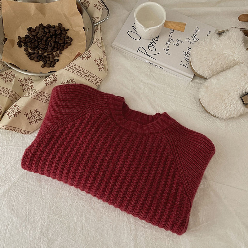 Toddler Retro Twist Pullover Sweater