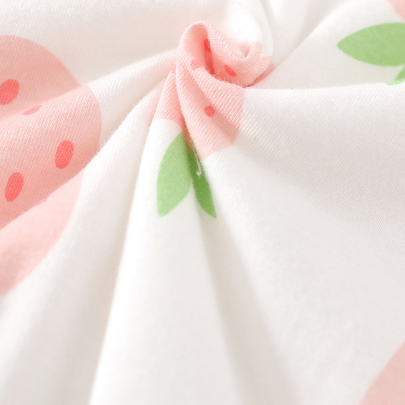 Baby 2 Piece Strawberry Quilted Set