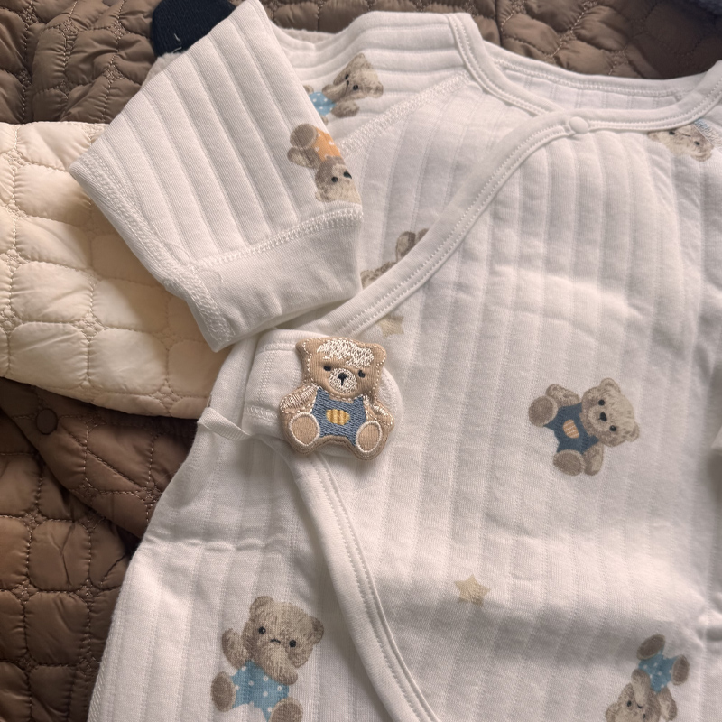 Baby Bear Kimono Romper