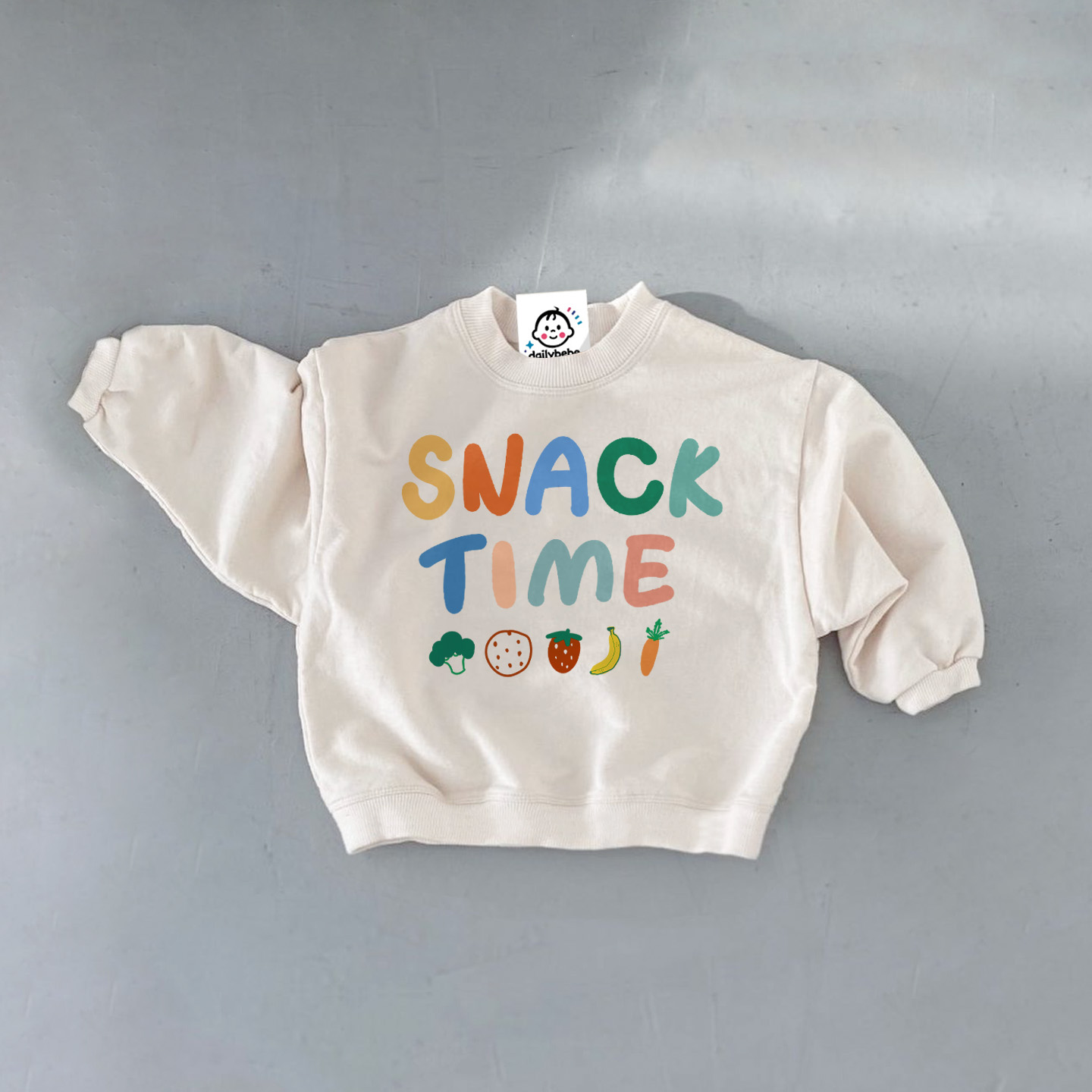 SANCK TIME Baby Toddler Sweatshirt
