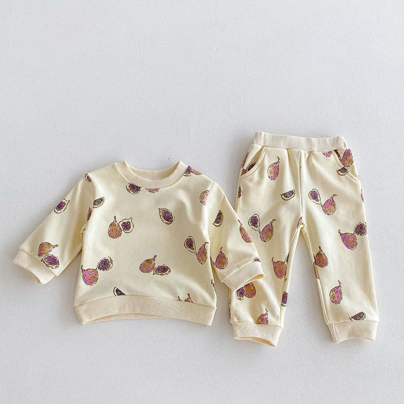 Baby 2-Piece Fig Sweatsuit Set