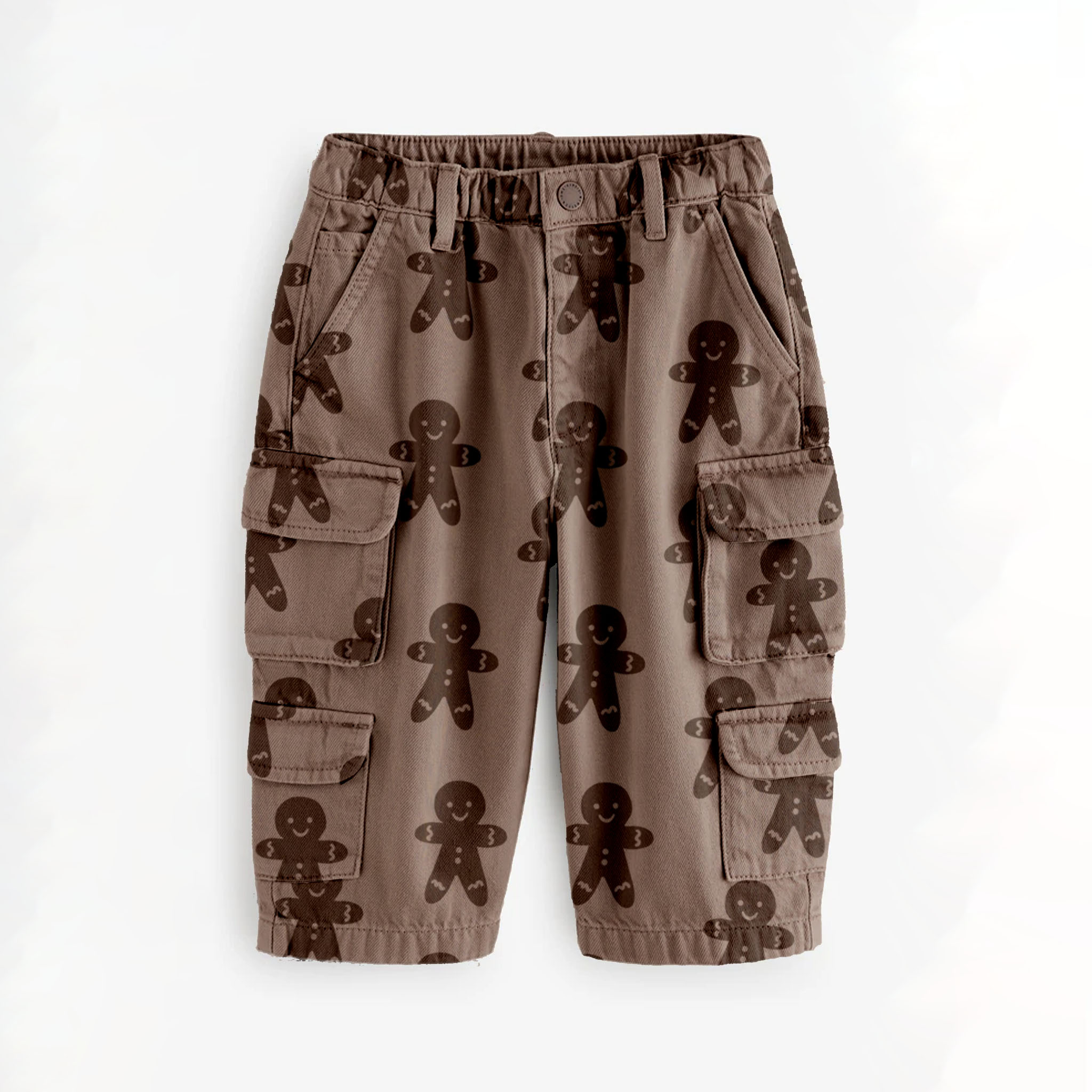 Baby & Kids Gingerbread Multiple Pockets Pants