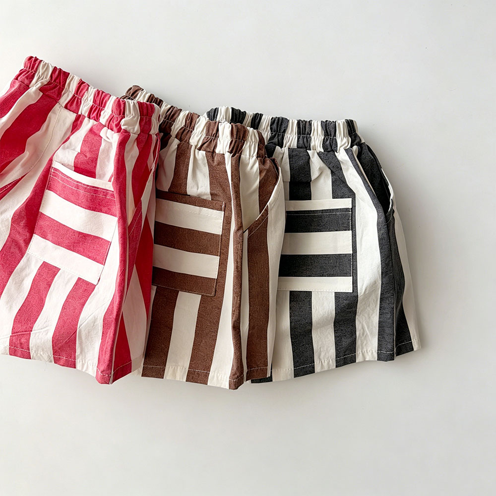 Baby Toddler Casual Stripe Shorts