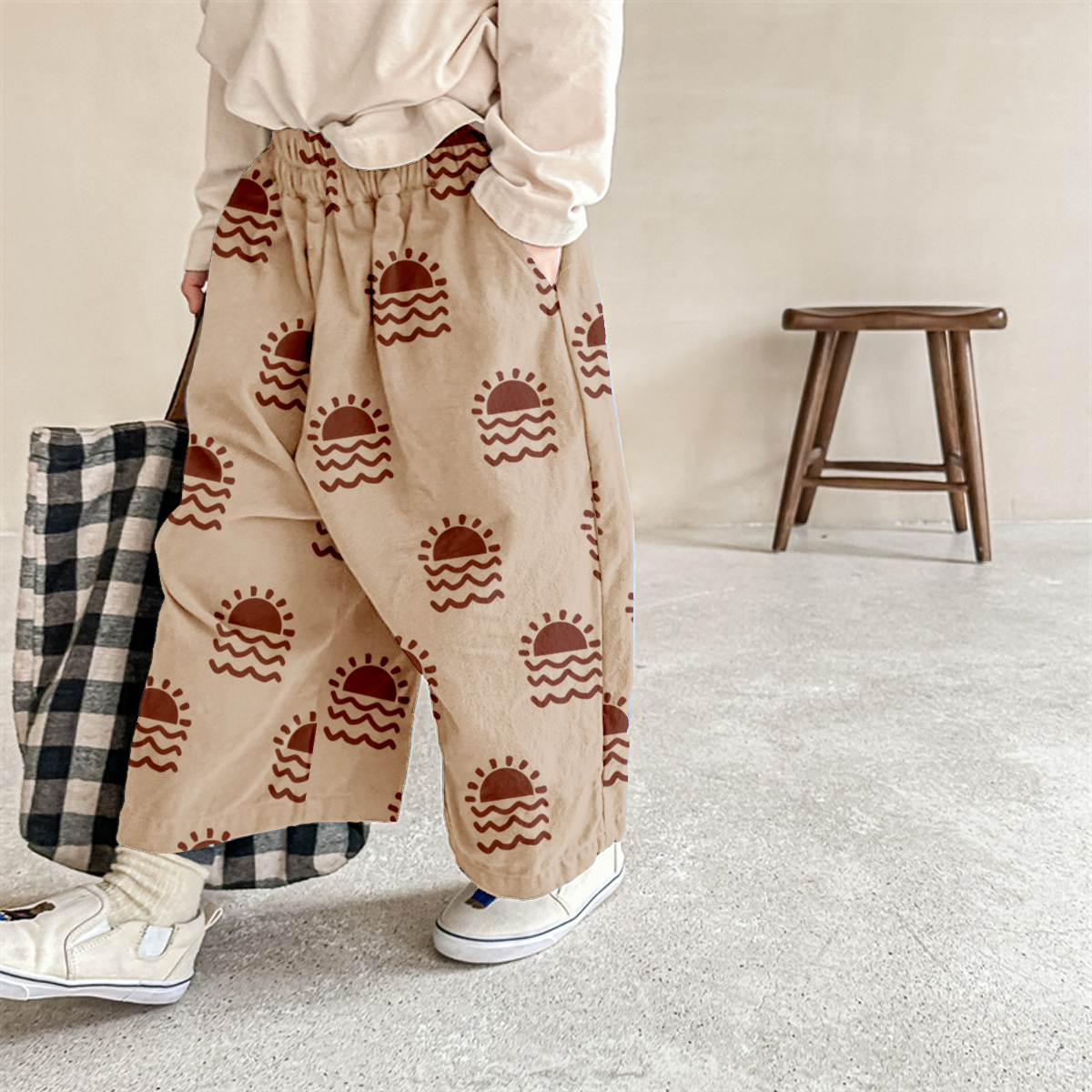 Baby & Kids Sunset Printing Pants