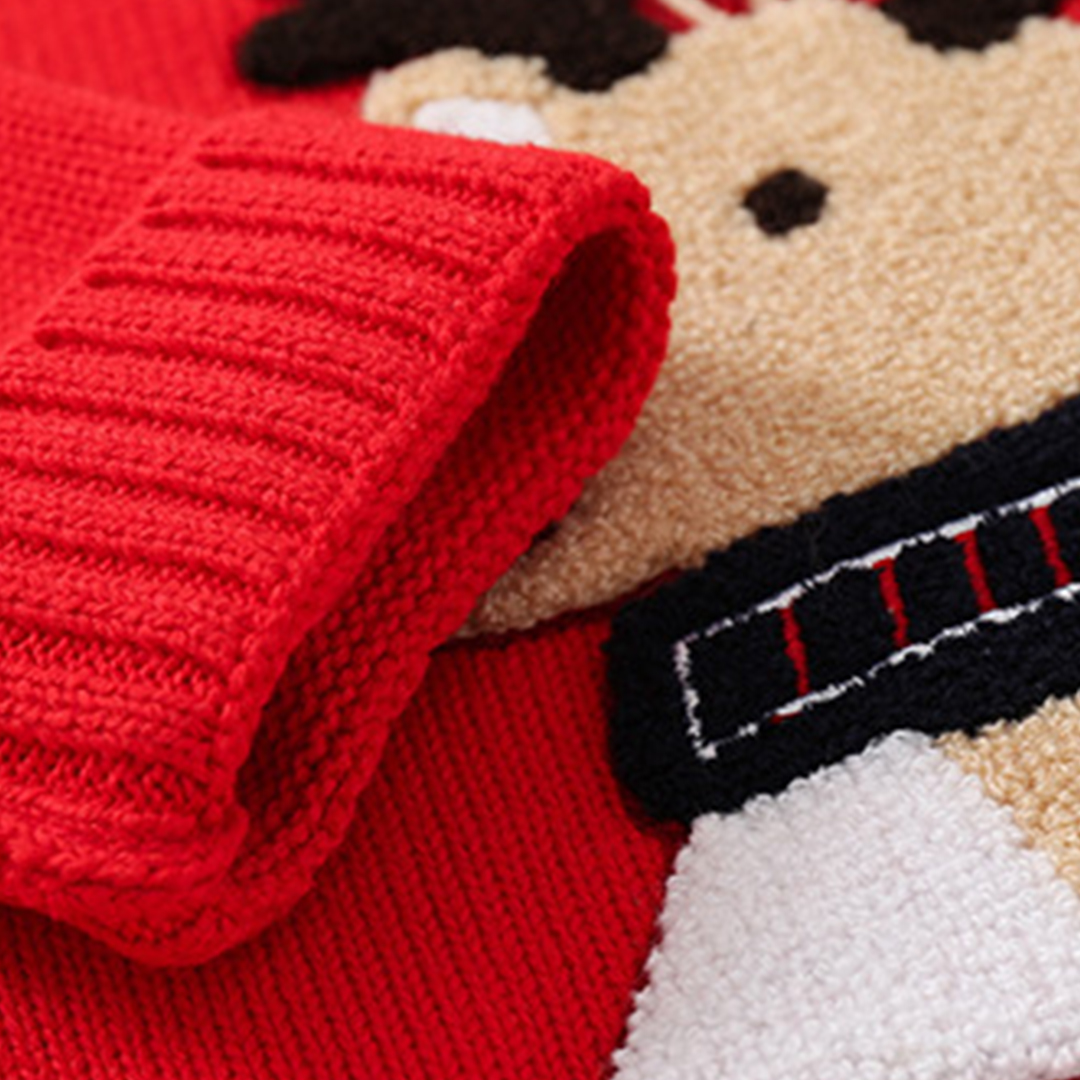 Baby Toddler Christmas Cartoon Dear Sweater