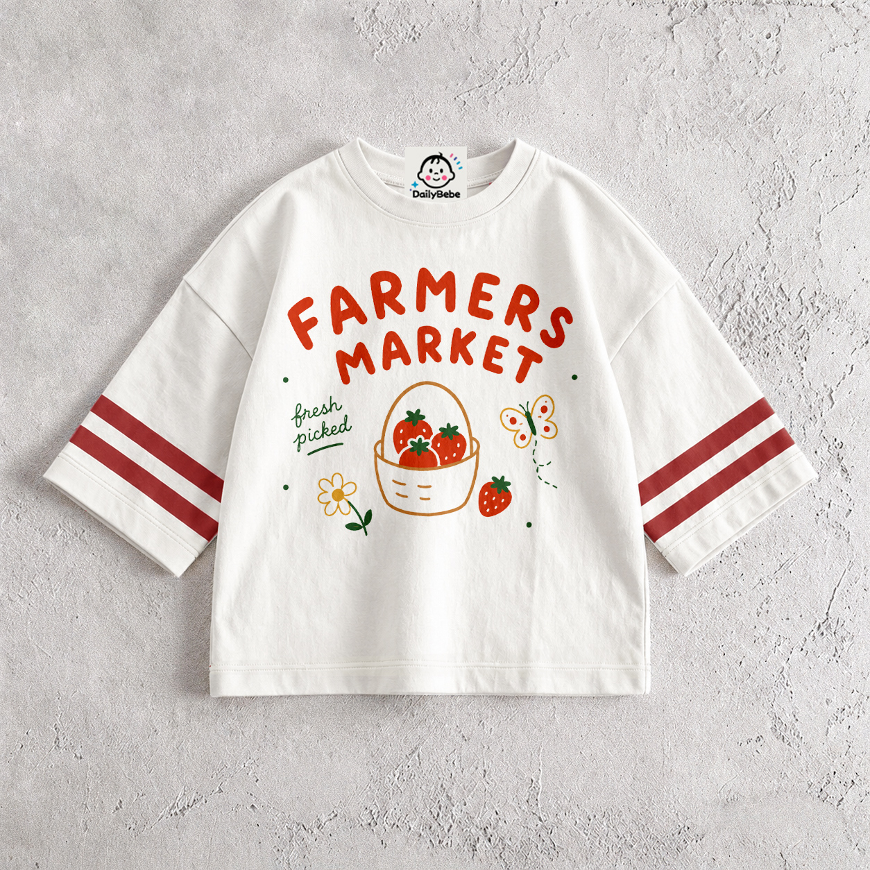 FARMERS MARKET Baby & Kids Tomatoes T-Shirt (6M-9Y)