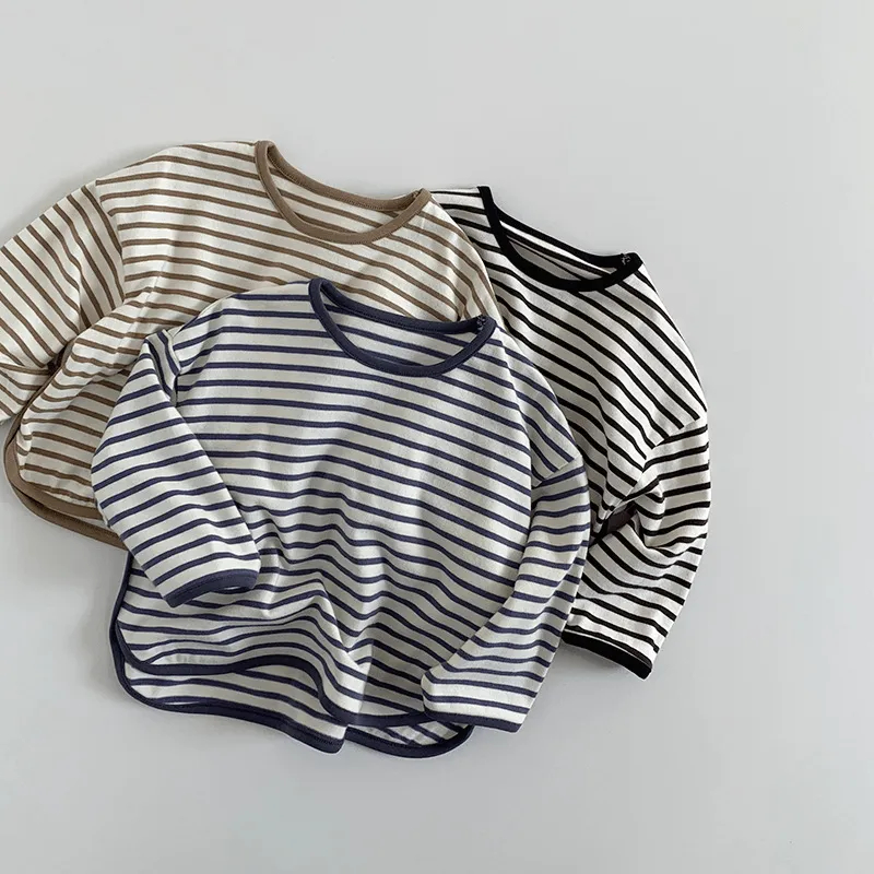 Toddler Stripe Simple Base Layer T-Shirt