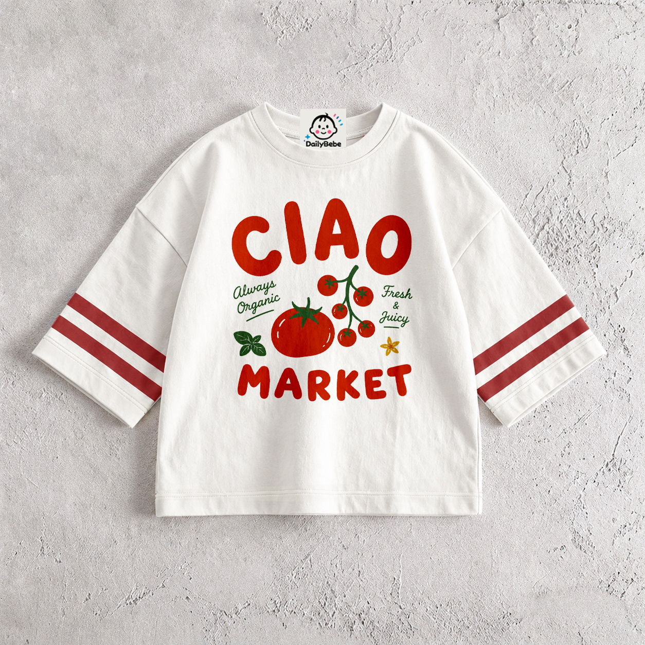 CIAO MARKET Baby & Kids Tomatoes T-Shirt (6M-9Y)