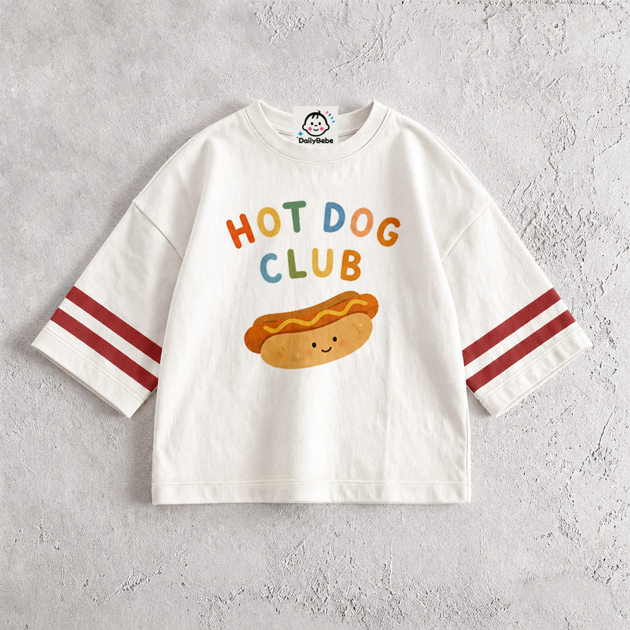 HOT DOG CLUB Baby & Kids Printing T-Shirt (6M-9Y)