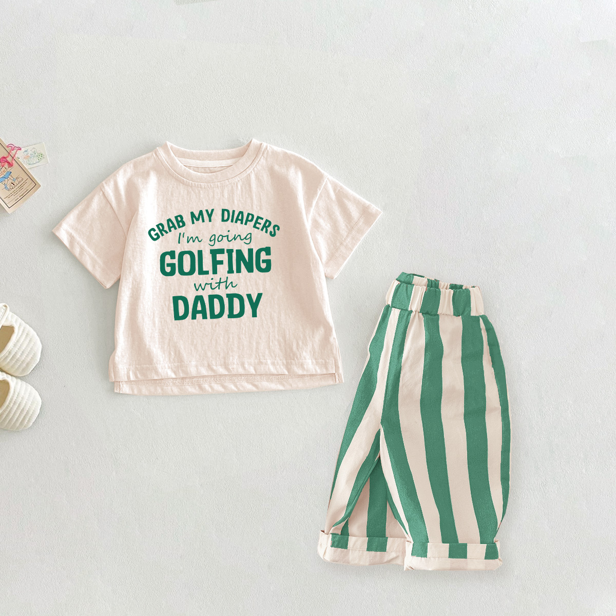 Baby Toddler Alphabet 2-Piece Sweatshirt Set