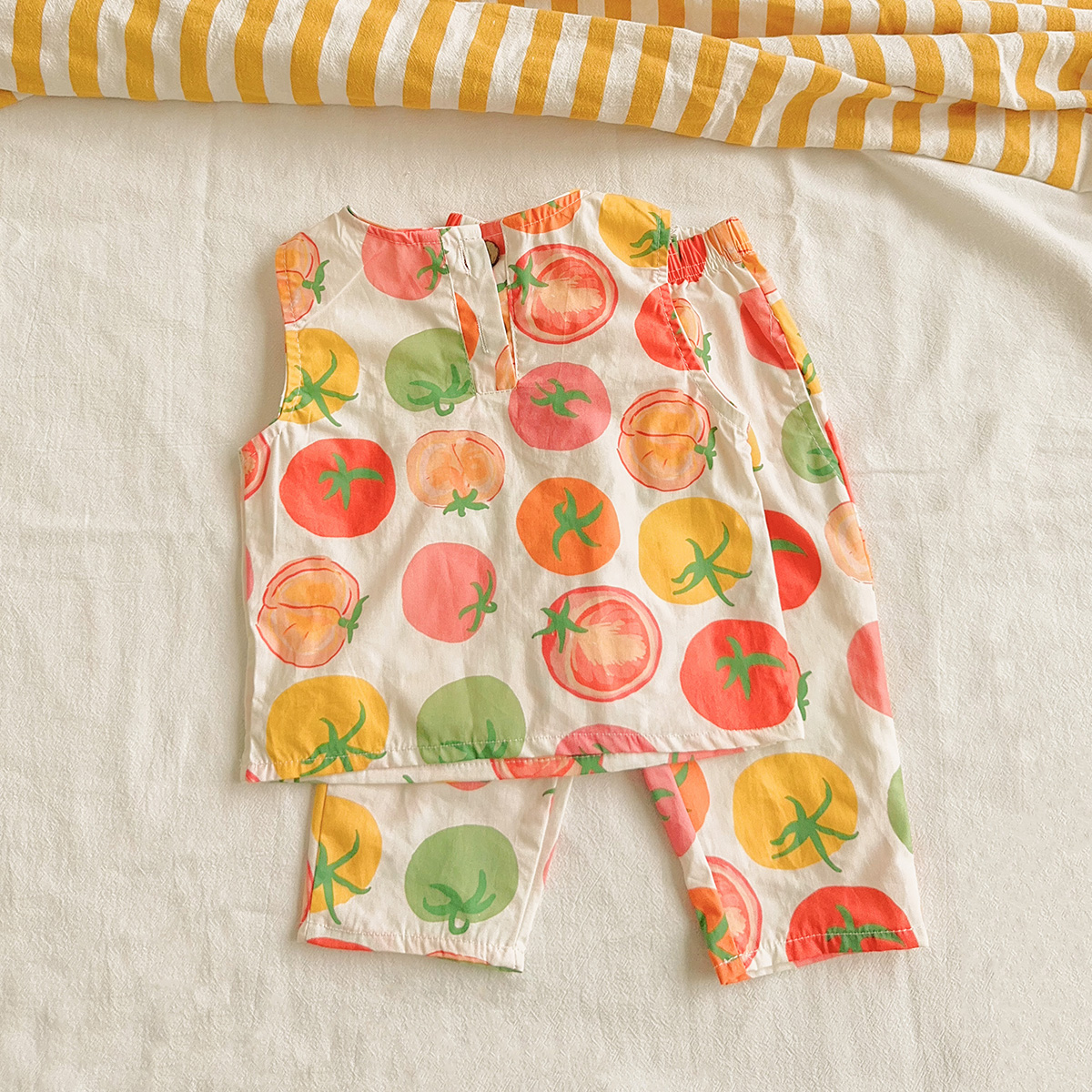 Baby Toddler 2-Piece Colorful Tomatoes Set